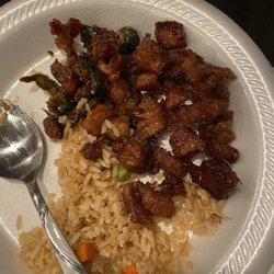 Lin's Grand Buffet - Jalapeno Chicken (Spicy)