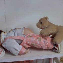 Brady's B P & Mini Mart - someone before us had already been creative with the abundance of novelty items in the store