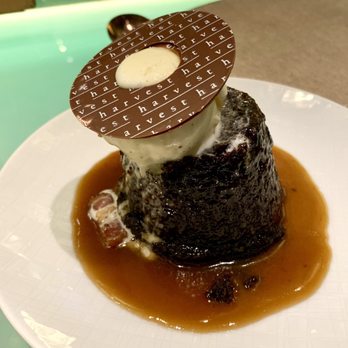 Harvest - Sticky Toffee Pudding with bacon! A perfect way to end! - New American Near Me - Las Vegas, Nevada Harvest - Sticky Toffee Pudding with bacon! A perfect way to end! - New American Near Me - Las Vegas, Nevada