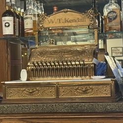 Double-O Saloon - Sweet cash register on the back bar