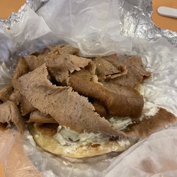 Ajs Hot Dogs & Gyros - Generous gyro