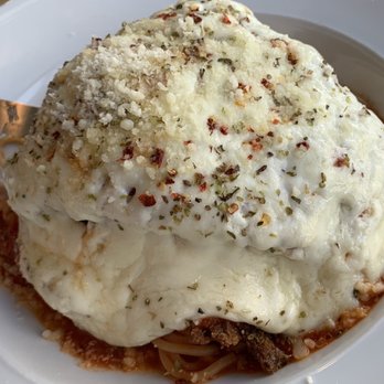 Pastaria - Chicken Parmesan (Double-stacked breasts!) - Italian Near Me - Nashville, Tennessee Pastaria - Chicken Parmesan (Double-stacked breasts!) - Italian Near Me - Nashville, Tennessee