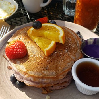 The Hideout Kitchen - Ube hotcakes - New American Near Me - Lafayette, California