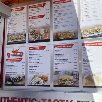 Tacos Y Mas - Menu - Mexican Near Me - Richardson, Texas Tacos Y Mas - Menu - Mexican Near Me - Richardson, Texas