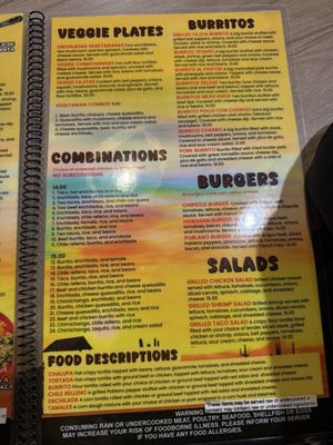 Menu photo 1 Los Nuevos Charros Mexican Restaurant Sunset Beach, NC Menu photo 1 Los Nuevos Charros Mexican Restaurant Sunset Beach, NC
