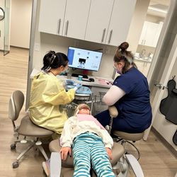 Children's Dentistry of Walnut Creek - Replanting the tooth at 8pm on Mother's Day!