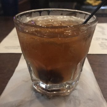 Pisces Rising - The best Old Fashioned ever. - Seafood Near Me - Mount Dora, Florida