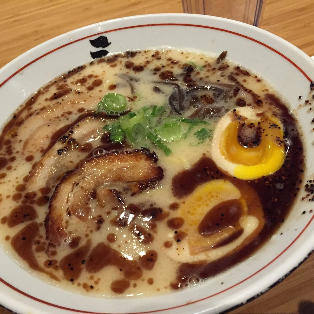 Sansotei Ramen - Tonkotsu Black with thick noodles! - Japanese Near Me - Markham, Ontario Sansotei Ramen - Tonkotsu Black with thick noodles! - Japanese Near Me - Markham, Ontario