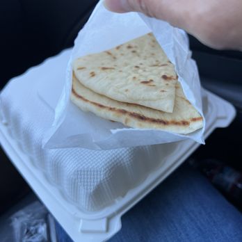 Falafel Fusion - That's soft, warm and delish bread to scoop up your hummus - Halal Near Me - Rancho Cordova, California