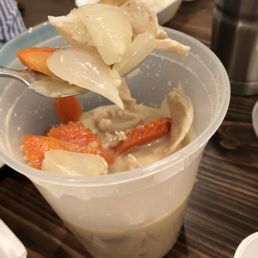 Yellow Curry--aka white onion soup