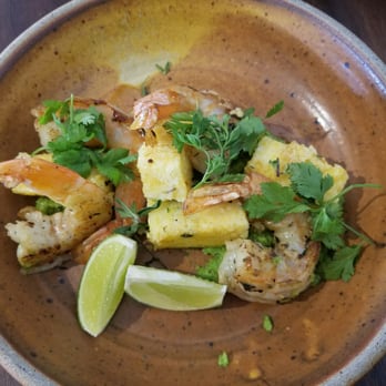 Dawa's - wild shrimp with polenta - Himalayan/Nepalese Near Me - Woodside, New York Dawa's - wild shrimp with polenta - Himalayan/Nepalese Near Me - Woodside, New York