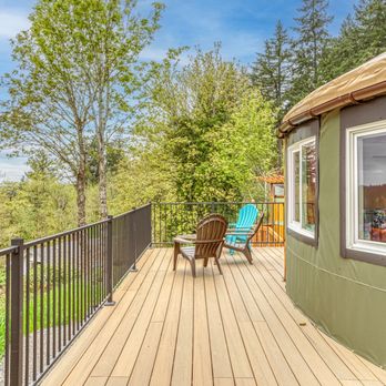 Thomas Mosher Contracting - Deck and yurt build - General Contractors Near Me
