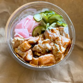 Poke Market - SALMON POKE BOWL. - Poke Near Me - Hilo, Hawaii Poke Market - SALMON POKE BOWL. - Poke Near Me - Hilo, Hawaii
