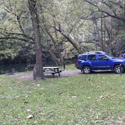 Kettle Creek State Park - Where our RV should have been parked!