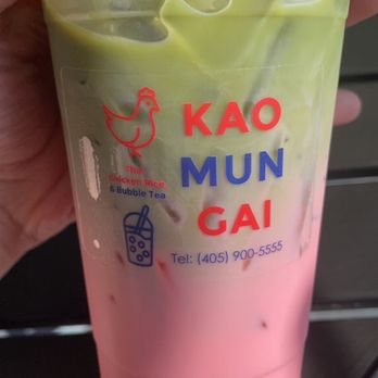 Kao Mun Gai - Pink Matcha - Thai Near Me - Oklahoma City, Oklahoma Kao Mun Gai - Pink Matcha - Thai Near Me - Oklahoma City, Oklahoma