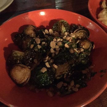 Eureka! - Grilled and sautéed Brussels sprouts. - American Near Me - Hawthorne, California