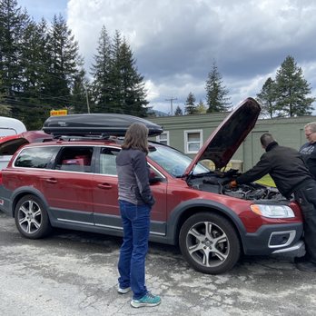 North Bend Automotive - Josh diagnosed our Volvo when we broke down on our way to camping. Great customer service!!! - Auto Repair Near Me - North Bend, Washington