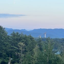 The Devlin - Ski jumps from our balcony
