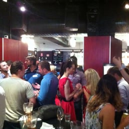 Before the free drinks ran out.