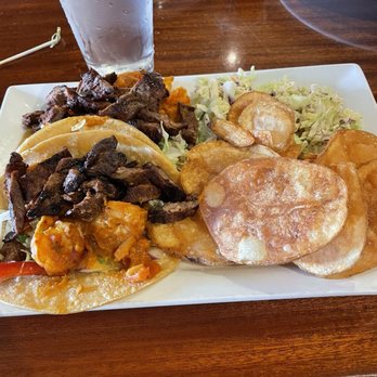 Brigantine - BRIG FISH TACO PLATE - Plate with Sides Surf and turf - Seafood Near Me - San Diego, California Brigantine - BRIG FISH TACO PLATE - Plate with Sides Surf and turf - Seafood Near Me - San Diego, California