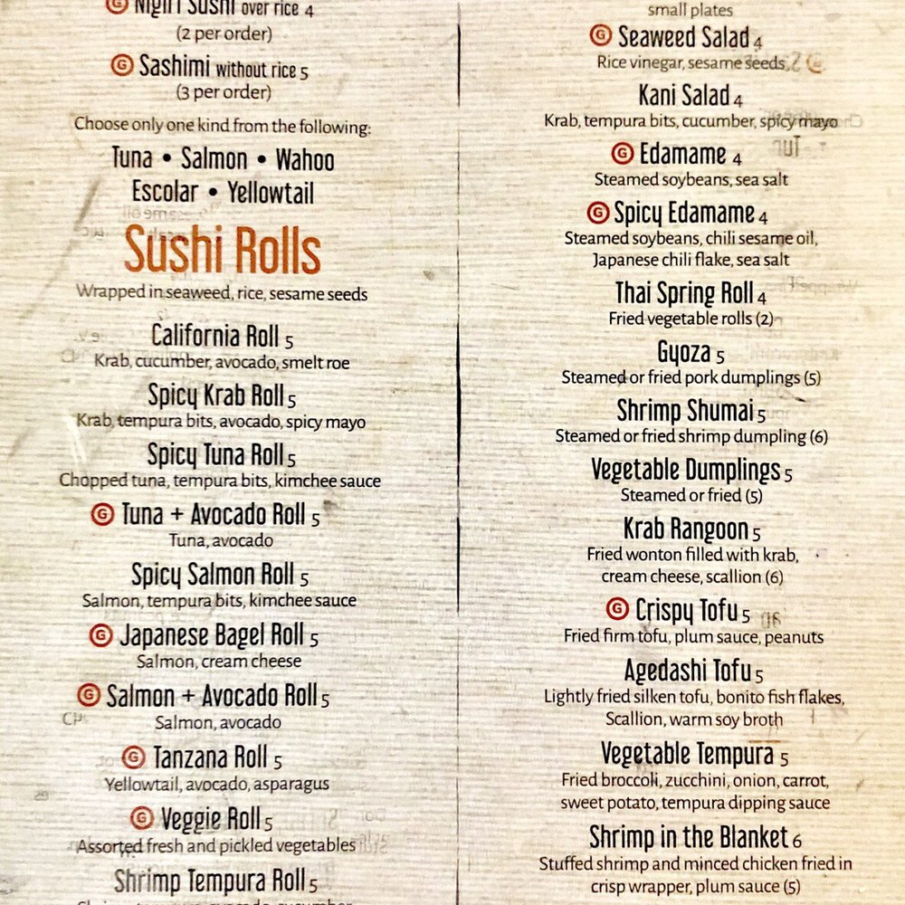 Kabuki - Menu: Happy Hour - Sushi Bars Near Me - Palm Beach Gardens, Florida Kabuki - Menu: Happy Hour - Sushi Bars Near Me - Palm Beach Gardens, Florida