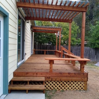Nordic Contractors - New Deck addition, side view - General Contractors Near Me