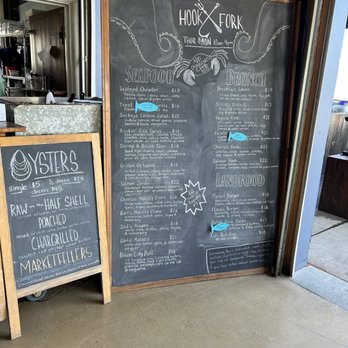 Hook & Fork - Menu - Breakfast & Brunch Near Me - Union, Washington