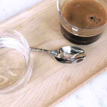 Santo Coffee - The Santo Exclusive Blend Espresso shot. - Coffee & Tea Near Me - Seattle, Washington Santo Coffee - The Santo Exclusive Blend Espresso shot. - Coffee & Tea Near Me - Seattle, Washington