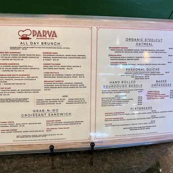 Parva Bakeshop Cafe - Menu - Coffee & Tea Near Me - Jackson Heights, New York