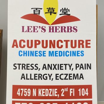 Lee's Herbs Acupuncture - Acupuncture Near Me - Chicago, Illinois Lee's Herbs Acupuncture - Acupuncture Near Me - Chicago, Illinois
