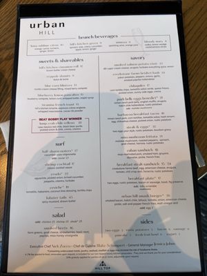 Menu photo 2 Urban Hill Salt Lake City, UT Menu photo 2 Urban Hill Salt Lake City, UT