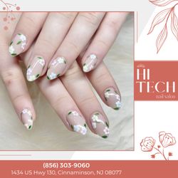 Hi Tech Nail - Need a new summer nail style? 
We have the perfect style for you! 
Come in and get your gel nails, acrylics, shellac manicure, pedic