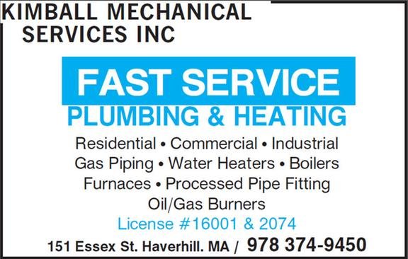 Slide of Kimball Mechanical Services