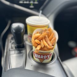 Ward's of Seminary - Large Root Beer and Large Seasoned Fries