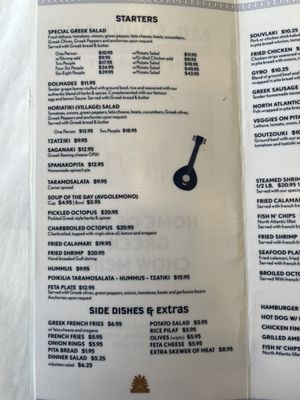 Menu photo 2 Mr Souvlaki Tarpon Springs, FL
