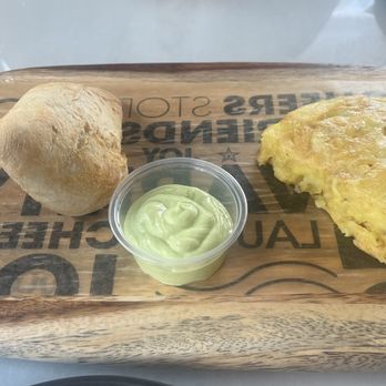 100 Montaditos - Spanish tortilla with delicious garlic sauce on the side - Spanish Near Me - Pembroke Pines, Florida 100 Montaditos - Spanish tortilla with delicious garlic sauce on the side - Spanish Near Me - Pembroke Pines, Florida