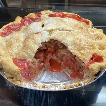 Little j's Bakeshoppe & Coffee - Strawberry Rhubarb pie - Coffee & Tea Near Me - Tulsa, Oklahoma Little j's Bakeshoppe & Coffee - Strawberry Rhubarb pie - Coffee & Tea Near Me - Tulsa, Oklahoma