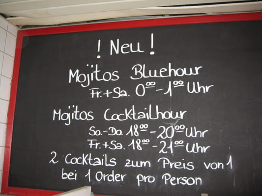 Menu photo 2 Mojito's Fine Cocktailbar Dusseldorf, NW