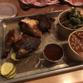 Brothers Smokehouse - Chicken, Brussel Sprouts, Beans - Barbeque Near Me - Ramsey, New Jersey