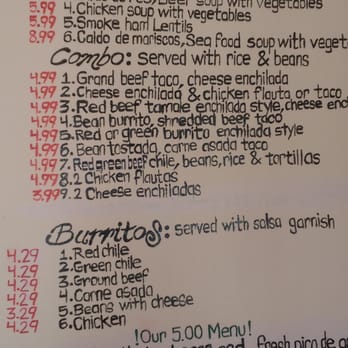 Irma's Kitchen - The writing is on the wall as is the whole menu. - Breakfast & Brunch Near Me - Phoenix, Arizona