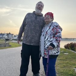 Tops Farm - Me and my mom, Marijuana Therapy advocates.