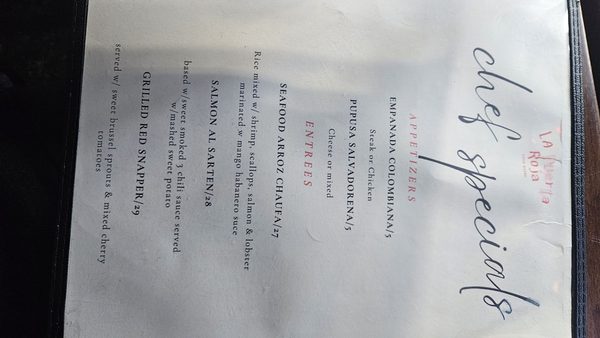 Menu photo 4 La Puerta Roja Brooklyn, NY