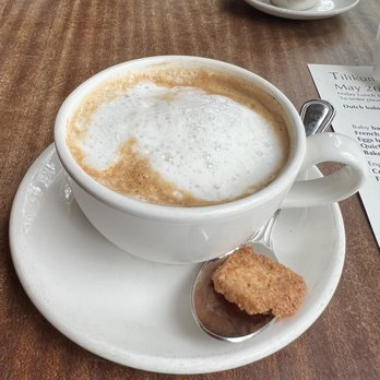 Tilikum Place Cafe - Latte - New American Near Me - Seattle, Washington