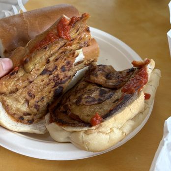 Sorrento's Subs - Eggplant parmigiana. Hold the cheese - Sandwiches Near Me - Freehold, New Jersey Sorrento's Subs - Eggplant parmigiana. Hold the cheese - Sandwiches Near Me - Freehold, New Jersey
