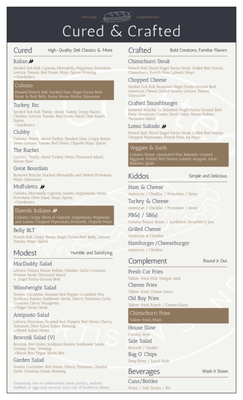 Cured & Crafted | Artisan Sandwiches by null
