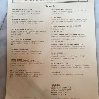 The Promontory - The brunch menu - Bars Near Me - Chicago, Illinois The Promontory - The brunch menu - Bars Near Me - Chicago, Illinois