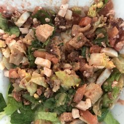 Saladworks - What you actually get when you order a salad. Not so appetizing is it.