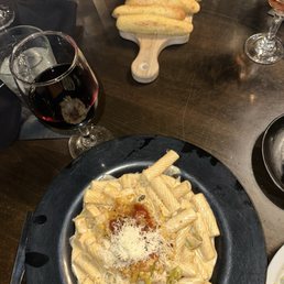 Jalapeño Corn Brǔlée Rigatoni
