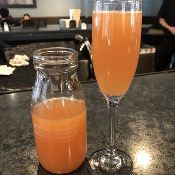 Tally's Silver Spoon - Grapefruit Mimosa yum! - Desserts Near Me - Rapid City, South Dakota