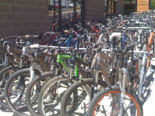 Golden Bike Shop by null